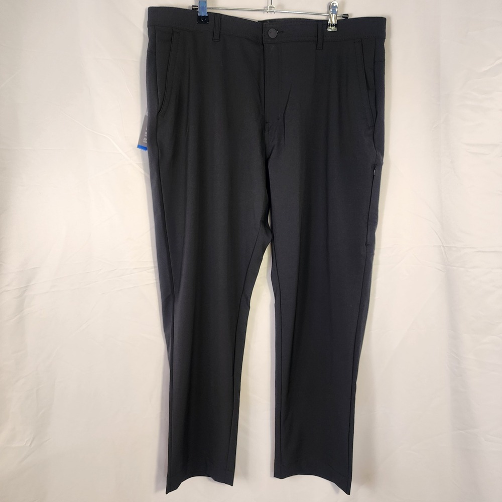 NWT Hurley‎ Mens Office Tech Pants Black Chino Stretch Performance 36x29 Utility